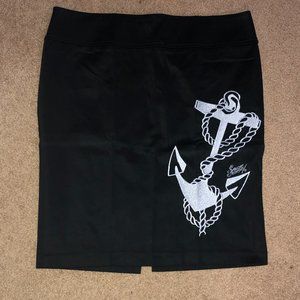 Sailor Jerry pencil skirt
